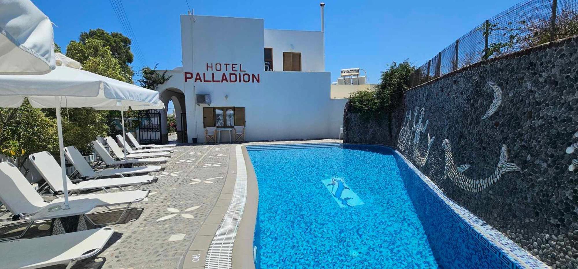 Hotel Palladion Karterados  Exterior photo